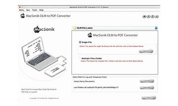 MacSonik OLM to PDF Converter for Mac - Download it from Habererciyes for free